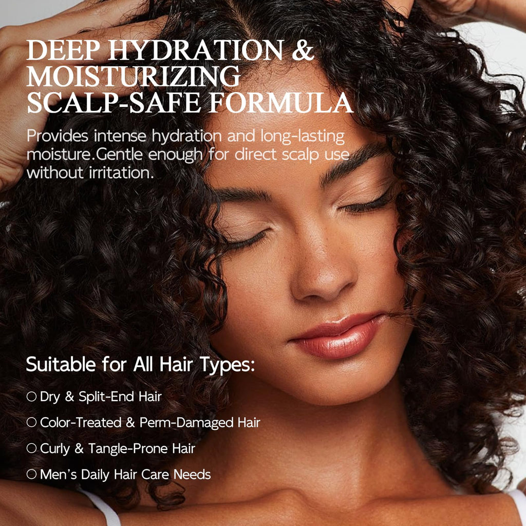 Easyes Nourishing Repair Conditioner with Peptides, Lightweight Deep Hydration & Frizz Control, Strengthens and Smooths Hair, Scalp-Safe, Silicone & Sulfate Free, for Men & Women, All Hair Types