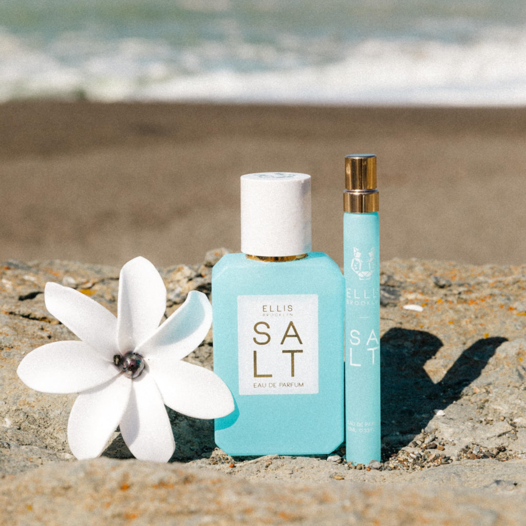 Ellis Brooklyn SALT Eau De Parfum & Body Oil Bundle - Clean Perfume & Scented Body Oils for Women, Ylang Ylang, Amber, & Sandalwood
