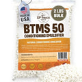 33rd PARALLEL | BTMS 50 (2 lbs / 32 oz) Bulk Conditioning Emulsifier | 100% Natural Plant Derived | Behentrimonium Methosulfate Cetearyl Alcohol Emulsifying Conditioner | Product of USA (2 POUNDS)