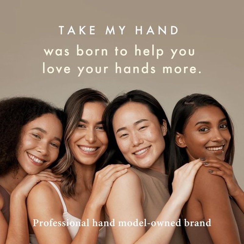 TAKE MY HAND TMH Hand Cream | Made in Japan, 99% Natural Ingredients, Essential Oil Scented - Professional Hand Model-Owned Brand -1.4 oz