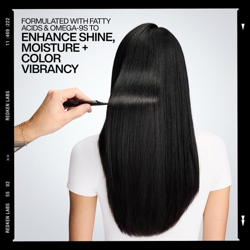 Redken Naked Gloss Shine Hair Oil - Lightweight Frizz Control & Color Vibrancy Enhancer | Omega-9 Infused