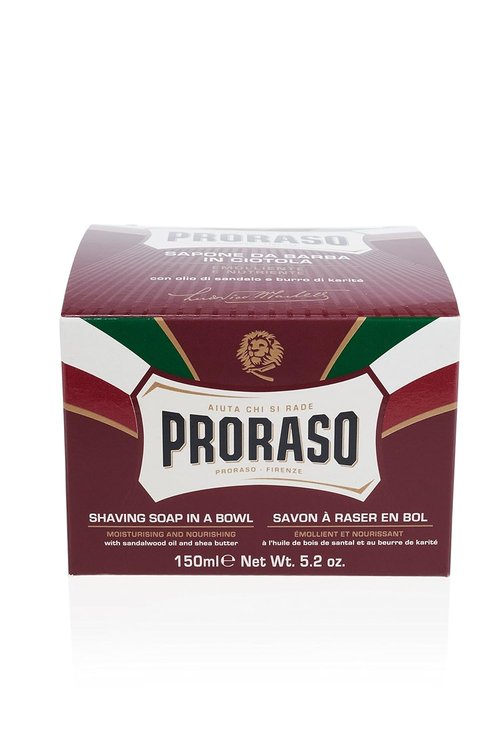 Proraso Shaving Soap - Rich Lather for a Smooth Shave | Classic Eucalyptus Scent