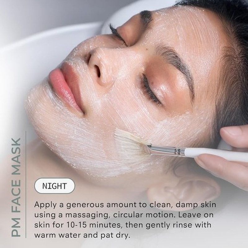 COSMEDIX Glow Bamboo Brightening Facial Mask - Exfoliating Night Scrub for Dull Skin - Anti-Aging with Bamboo & Niacinamide