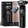 Flynth Electric Razor - 3-in-1 Cordless Shaver with 3-Blade Rotary Design | Wet/Dry, IPX7 Waterproof, Fast Charge Grooming Set