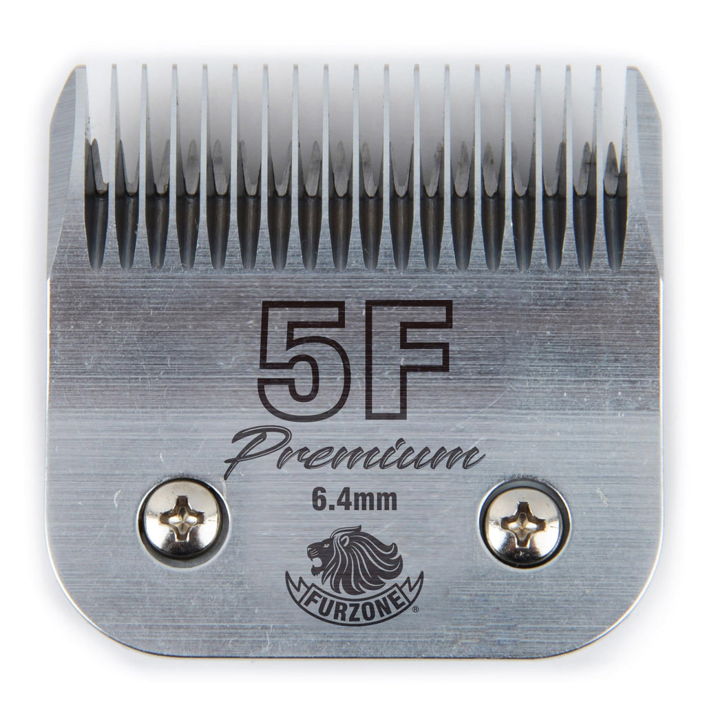FURZONE Detachable Blade - Size 5F Blade 1/4", Made of Extra Durable Japanese Steel, Compatible with Most Andis, Oster, Wahl A5 Clippers