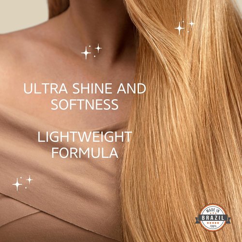 Kerazon Keratin Hair Serum - Argan Oil Smoothing Treatment for Dry, Damaged Hair | Anti-Frizz Formula
