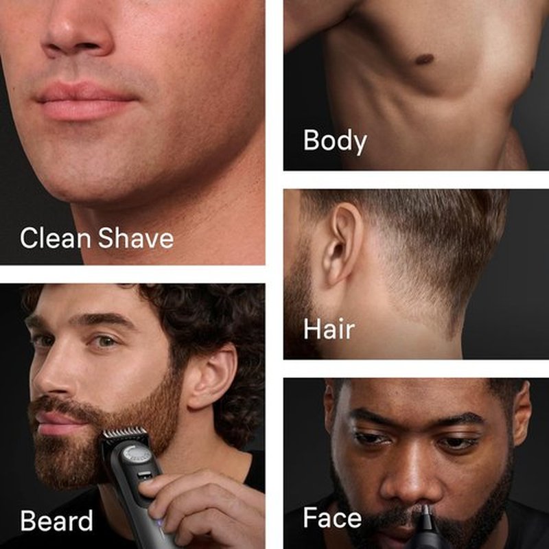 Braun Series 9 PRO All-in-One Grooming Kit - Cordless Trimmer & Shaver for Men | AIO 9570