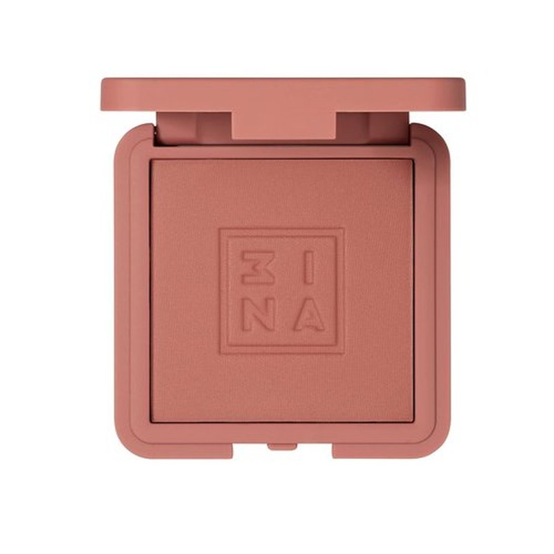 3INA The Blush - Natural Light Mineral Powder Blush for Cheeks - Pigmented, Long-Lasting, Easy to Blend - 0.26 oz