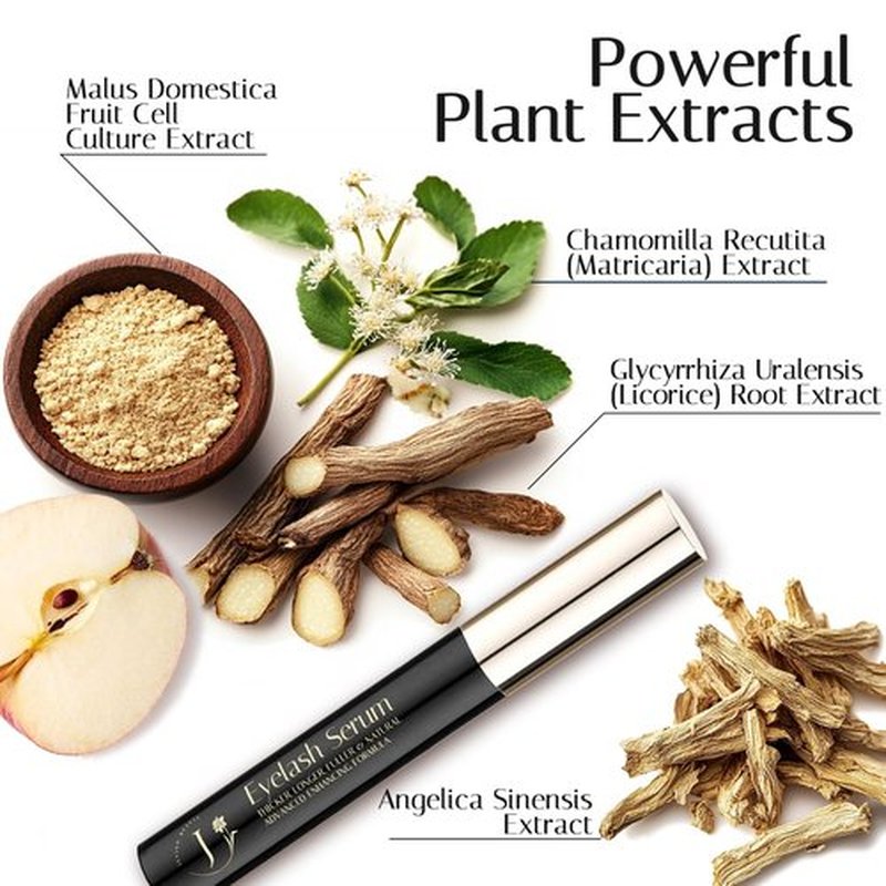 Eyelash Growth Serum for Lash Enhancing: 5ml Natural Power Booster Formula – Advanced Enhancer for Thicker, Longer Lashes – Gentle and Vegan (0.17 Fl Oz (Pack of 1), Fragrance Free)