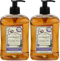 A LA MAISON French Liquid Hand Soap, Lavender Aloe - Natural Hand Wash Made with Essential Oils - Biodegradable, Plant-Based, Vegan, Cruelty-Free, Alcohol & Paraben Free (16.9 oz, 2 Pack)