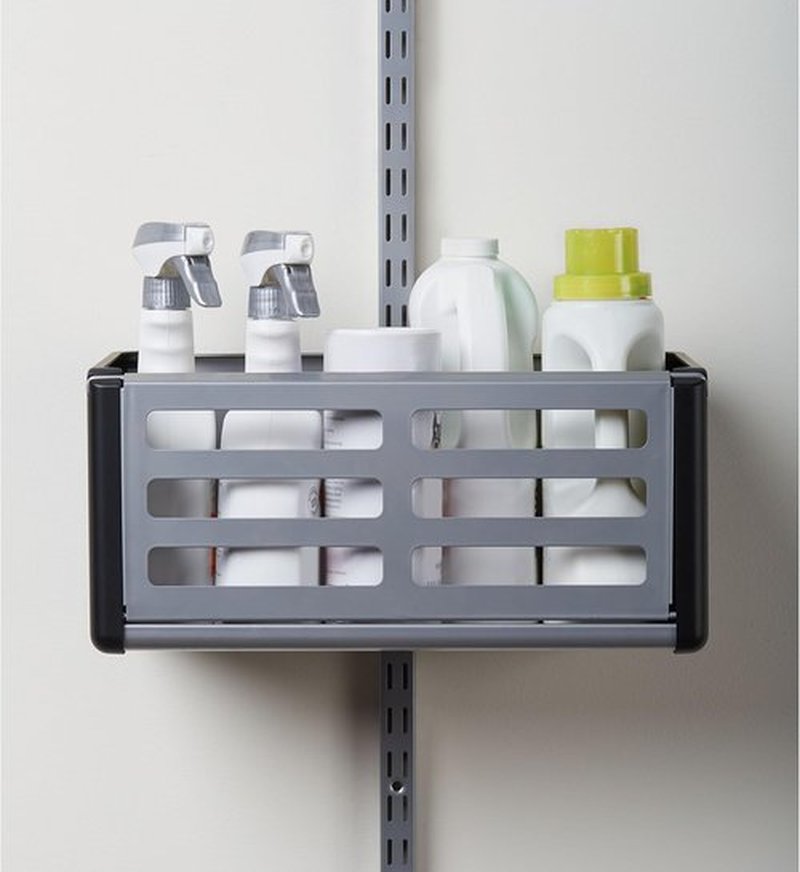 Rubbermaid FastTrack Rail Access Bin - Versatile Garage Organizer for Sports & Gardening Supplies