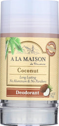 A La Maison Coconut Deodorant - Natural Formula for Long-Lasting Freshness - 2.4 fl oz