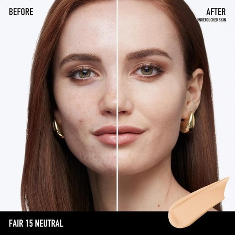 bareMinerals Barepro Liquid Foundation - SPF 20, Breathable Full Coverage Makeup, 24HR Wear, Natural Matte Finish