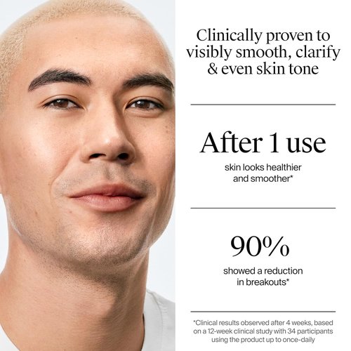 Neutrogena Evenly Clear Acne Exfoliant - Multi-Acid Treatment Serum for Smooth, Even Skin Tone | 1 fl. oz