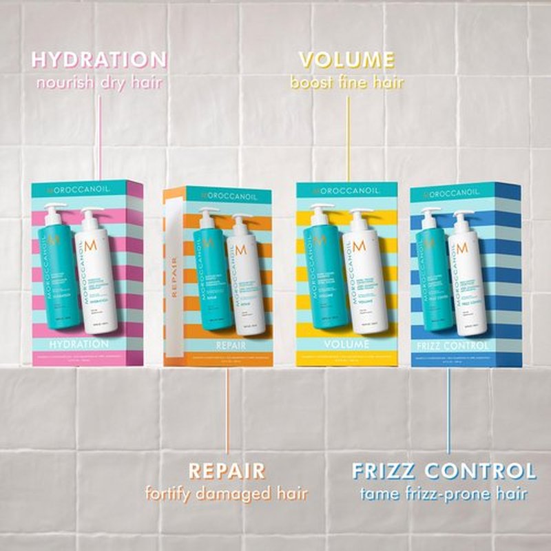 Moroccanoil Hydrating Shampoo & Conditioner Half-Liter Set