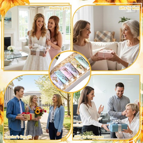 Heigble 6 Pcs Christian Gifts Bulk for Women Valentine's Day Cross Hand Cream Bulk Travel Size Easter Bible Verse Gifts Jesus Religious Scripture Faith Party Favors for Sunday Prayer Church Mothers