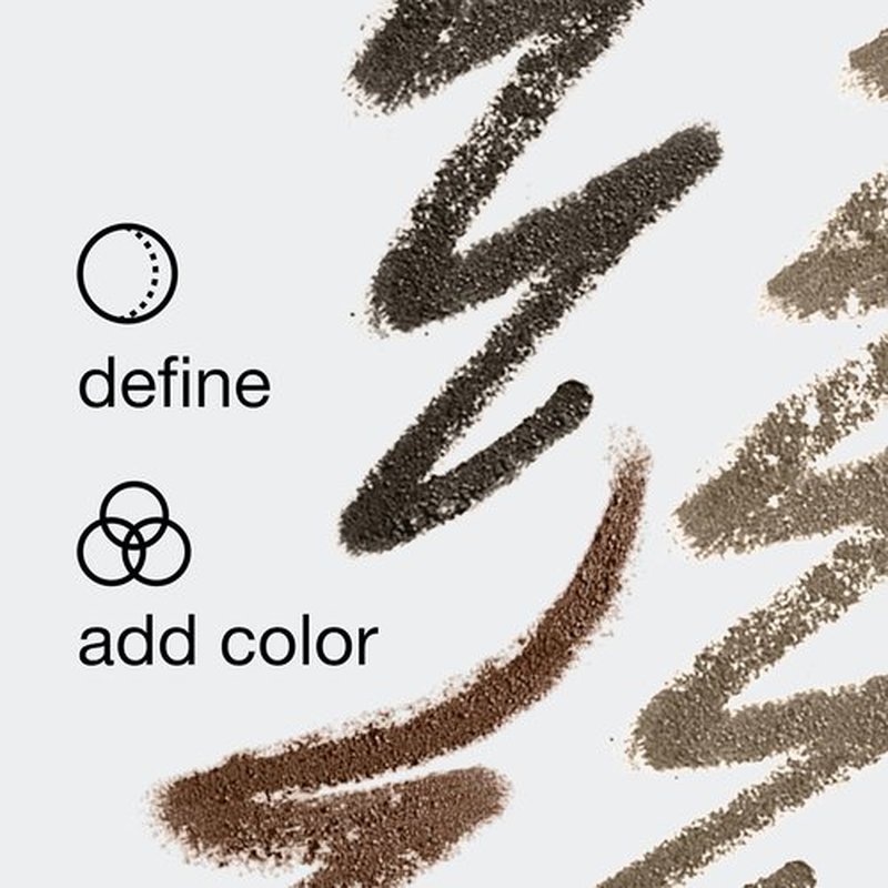 Clinique Quickliner For Brows Eyebrow Pencil | 8-Hour Wear, Smudge Resistant| For Natural-Looking Brows, Cool Grey, 1 Count