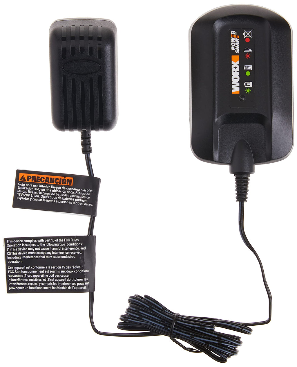 WORX WA3742 3-5 Hour Charger for 20V Lithium Ion Batteries