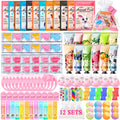 144 PCS Spa Party Supplies for Women,Spa Day Favors Essentials Include Face Masks Skincare, Lip Balm, Under Eye Patches, Foot Bath Bomb, Bulk Gifts For Women,Spa Kit Self Care