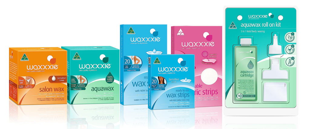 Waxxxie Aquawax 13.5 oz Water-Soluble Sugar Strip Wax for Arms & Legs