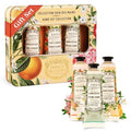 Panier des Sens - Mini Hand Cream Set - 96% Natural Travel Size - Orange Blossom, Jasmine & Geranium - Perfect Mother's Day Gift