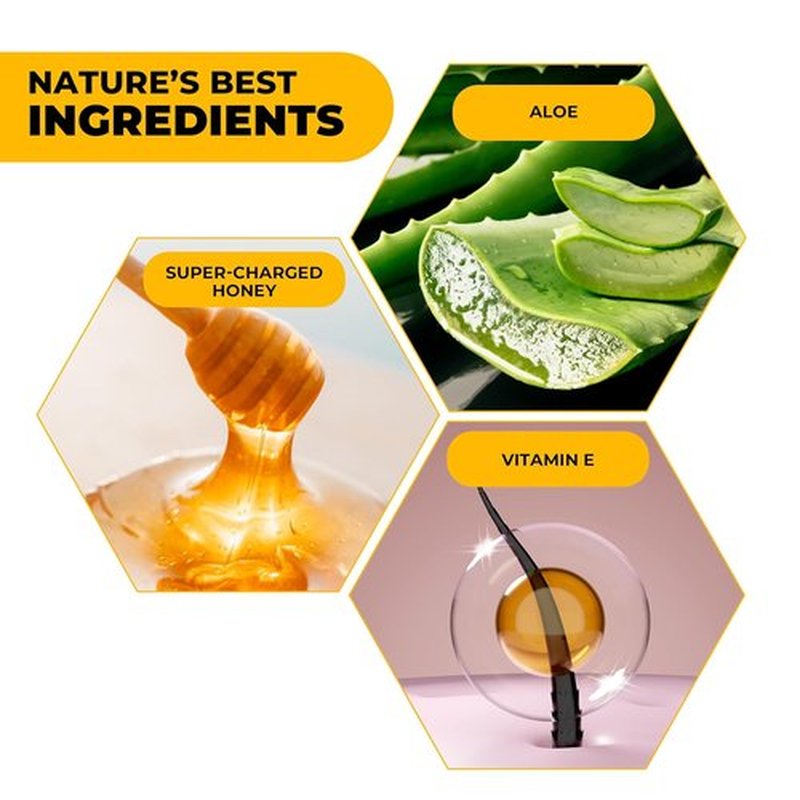 Doux Curl Cream - Curl Defining Custard with Honey, Aloe & Keratin for Frizz Control & Shine