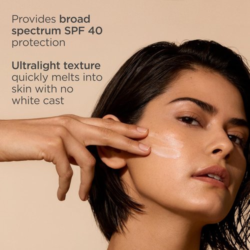 ISDIN Fusion Water MAGIC SPF 40 - Ultralight Sunscreen for Face with Hyaluronic Acid & Vitamin E | 1.7 Fl Oz
