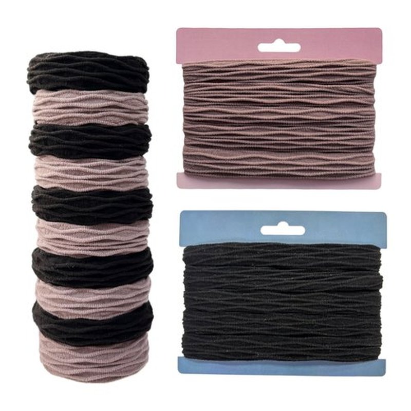 Seamless Hair Ties for Thick Hair Women - Stretchy, Soft & Strong, No Snag No Breakage No Damage - for Ponytail Bun Braids Updo(10 Pcs)
