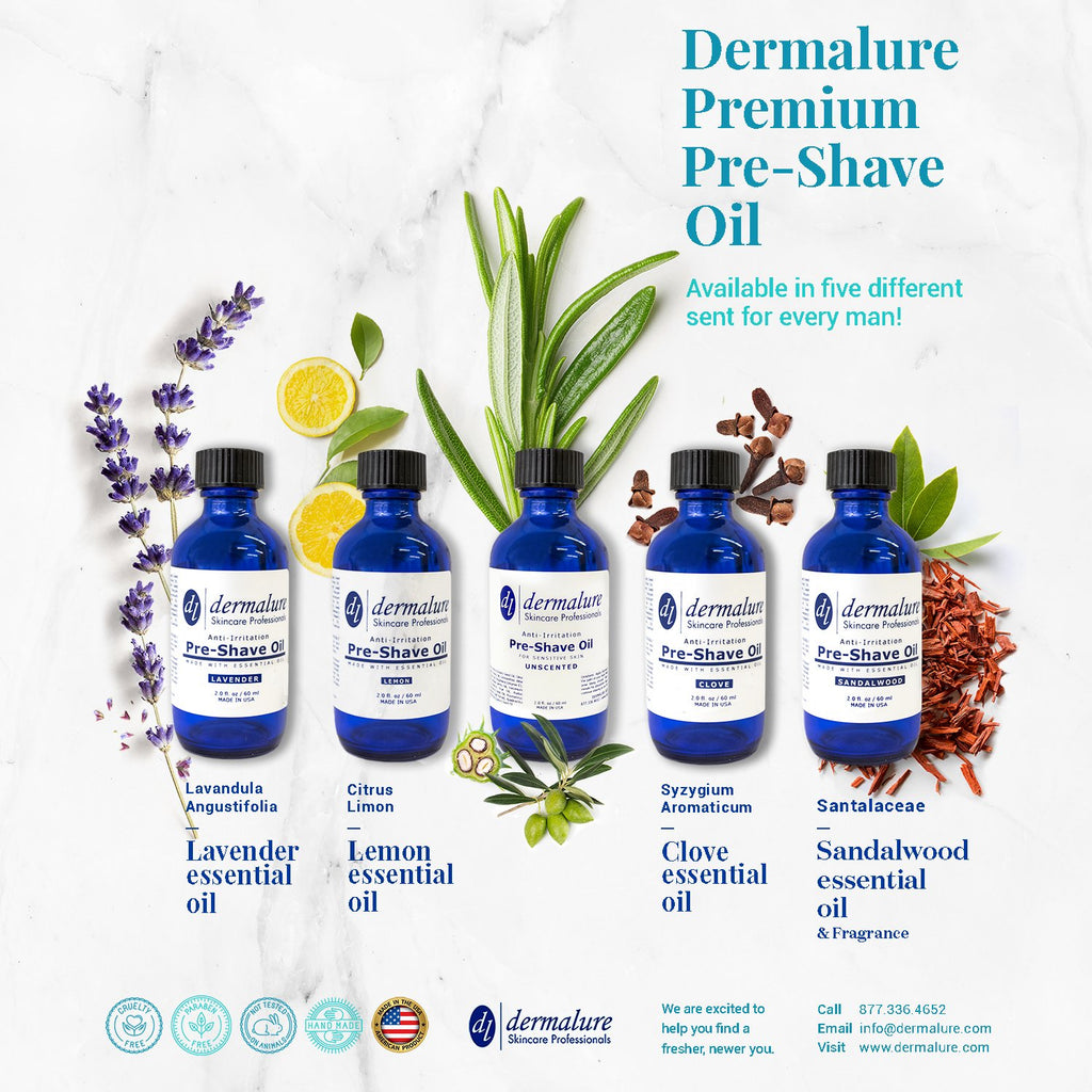 Pre-Shave Oil, UNSCENTED Shaving Oil, 100% All Natural Oil for Sensitive Skin, Premium Quality for Anti-Irritation & Effortless Smooth Irritation-free. Ultra Gliding Shaving Oil (2.0 fl. oz / 60)