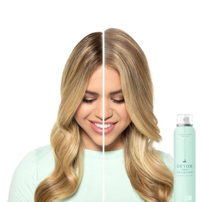 Detox Dry Shampoo Spray - Absorbs Oil & Refreshes Hair | Original Scent, Full-Size 3.8 Oz, Pack of 2