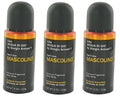 Parfums De Coeur Mascolino Body Spray - 3-Pack for Long-Lasting Freshness & Confidence