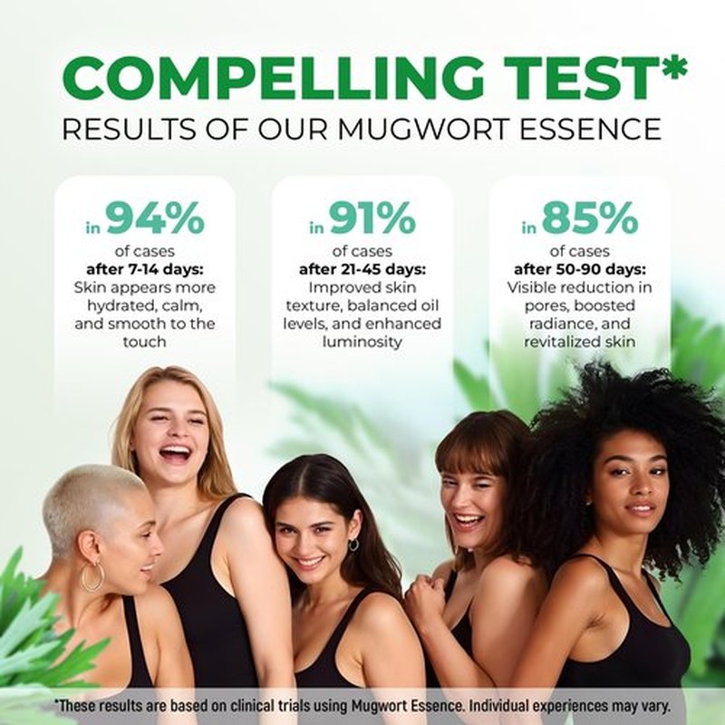 Caresilk Mugwort Essence,Hydrating Face Toner with Artemisia, Hyaluronic Acid, Centella Asiatica & Rosemary Extract - Deep Moisturizing Skin Care & Barrier Protection Face Mist - 150 ml