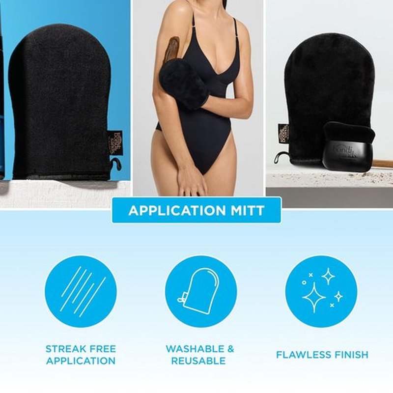 Bondi Sands Self-Tanning Mitt - Reusable Applicator Glove for Streak-Free, Natural Tan | Includes 1 Mitt