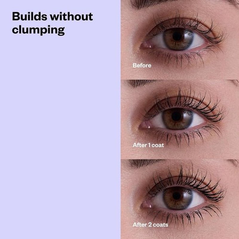 Kosas Mini Soulgazer Mascara - Lengthening & Lifting Peptide Formula | Smudge-Proof, Clump-Free, Vegan