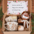 Women Self Care Gift Baskets & Sets-Post Surgery Care Package with Spa Items, Relaxation Items and Pampering Gifts - Special Day Gift Box Ideas
