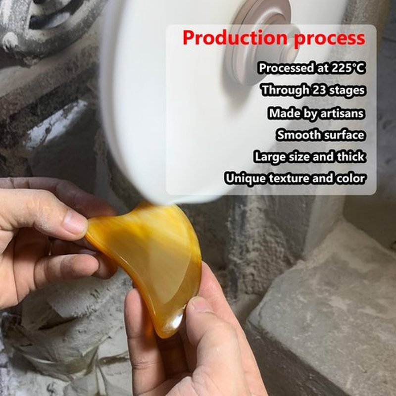ARTINIQUE Gua Sha, Gua Sha Facial Tools, Guasha Tool for Face, Face Massager Tool, Hornheart Gua Sha for Puffiness, Facial Gua Sha Massage for Rejuvenated Skin, Anti-Aging, Effective Wrinkle Reduction