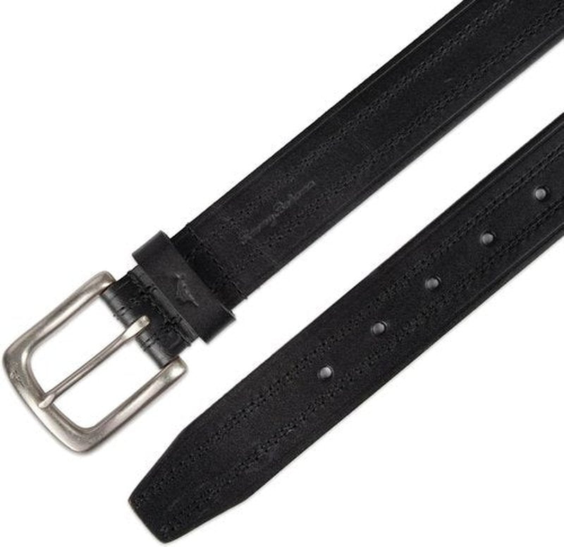 Tommy Bahama Men's Casual Leather Belt - Versatile Everyday Style for Jeans, Shorts & Chinos