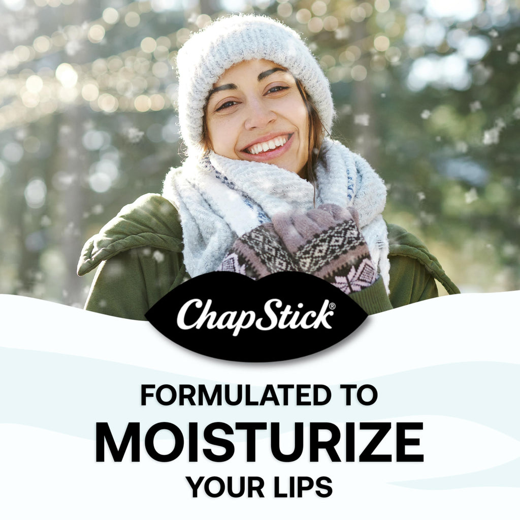 ChapStick 12 Days of Holiday Advent Calendar Lip Balm Gift Set - 0.15 Oz (Pack of 2)
