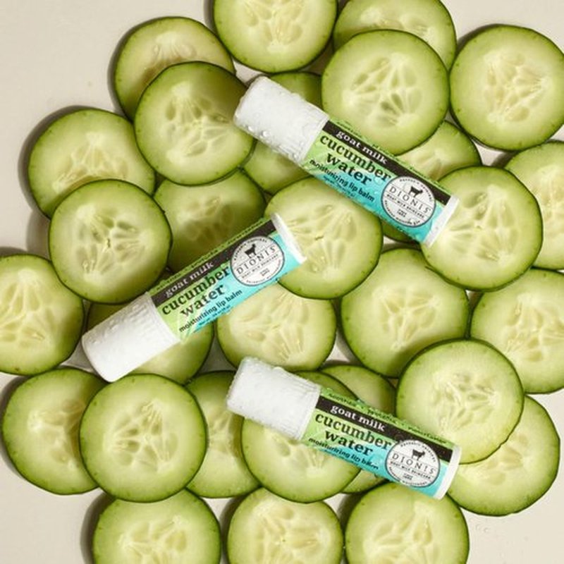 Dionis Goat Milk Lip Balm Cucumber Water 0.28oz (Pack of 6)