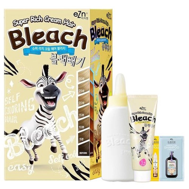 Regine Switzerland Super Rich Cream Hair Bleach - Permanent Color with Marula Seed Oil, 4.8oz