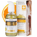 Advanced Clinicals Brightening Vitamin C Body Oil For Women & Men | Vitamin C Glow Oil Skin Care Body Moisturizer With Vitamin E + Botanicals To Help Improve Look Of Dark Spots + Dry Skin, 3.8 Fl Oz