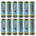 HyperPS 12 Pack 3.2V LiFePo4 14430 (14 x 43mm) 400mAh Rechargeable Battery for Solar Panel Light, Tooth Brush, Shaver, Flashlight