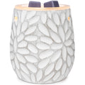 Scentsationals Kristy - Decorative White Wax Warmer for Scented Wax Melts