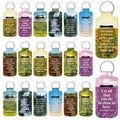 Ecation 72 Pcs Christian Bible Lipstick Holder Key Chain Lip Balm Holder Gift Bulk with Metal Ring Lipstick Lip Gloss Pouch Religious Party Bible Inspiration Gift for Women Man Church(Retro)