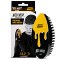 The Cut Buddy Nick Wavy Collection 360 Wave Hard Bristle Brush, Deep Penetration for Wolfing and Crown Definition, Ergonomic Grip, 7 Row