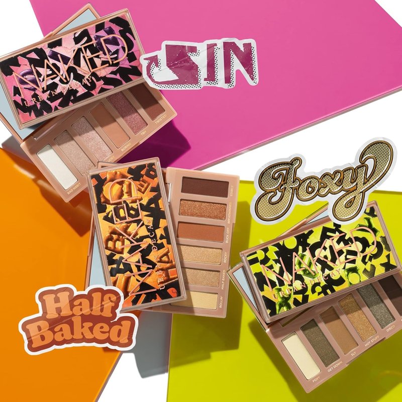 Urban Decay Naked Mini Eyeshadow Palette | 6 Ultra-Blendable Shades, Travel Size, Long-Lasting & Cruelty-Free