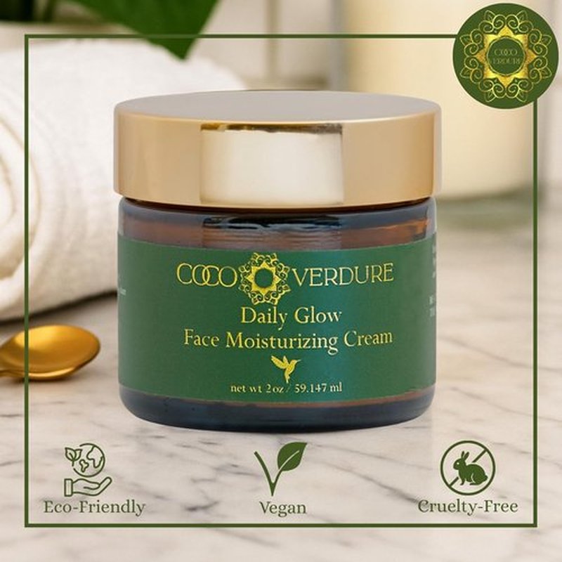 Skiennix Daily Glow Face Moisturizing Cream - Ultra Hydrating Formula with Vitamin E & Jojoba Oil | 2oz