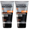 L'Oreal Paris Men Expert Hydra Energetic Facial Cleanser - Charcoal Infused, 2-Pack