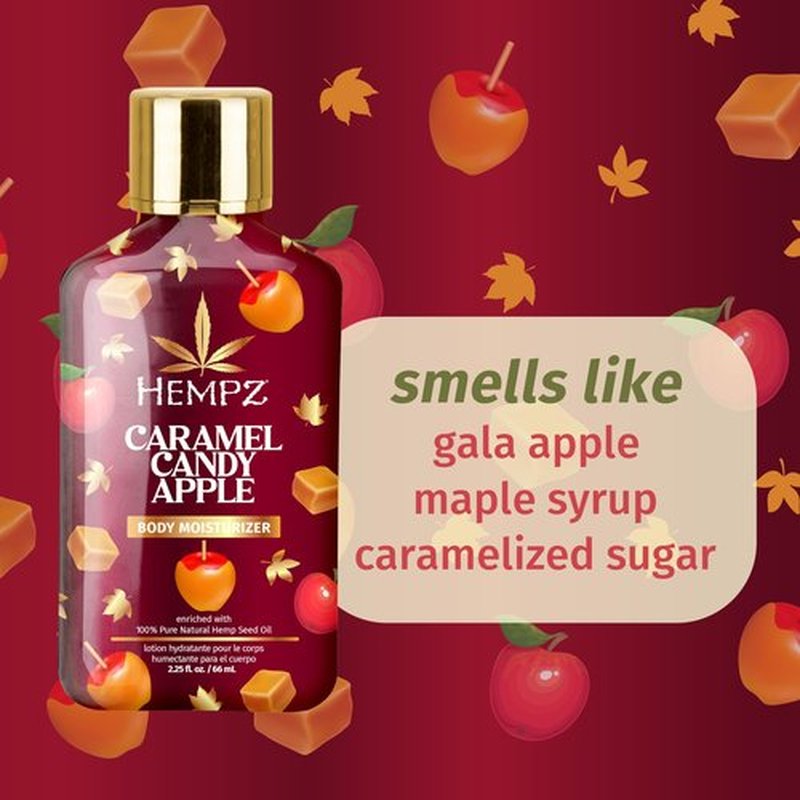 Hempz Fall Faves Trio Lotion & Lip Balm Set, Limited Holiday Run, Moisturizing and Nourishing Gift Pack, Travel Size