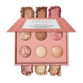 Laura Geller New York Cheek to Chic Tropical Glow Palette - 2 Blushes, 2 Bronzers & 2 Highlighters